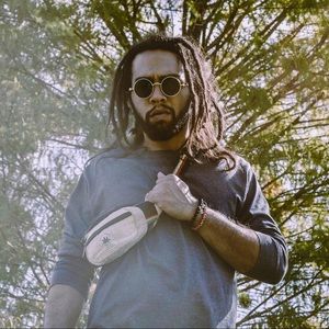 Handmade Hemp Fanny Pack RASTA Edition